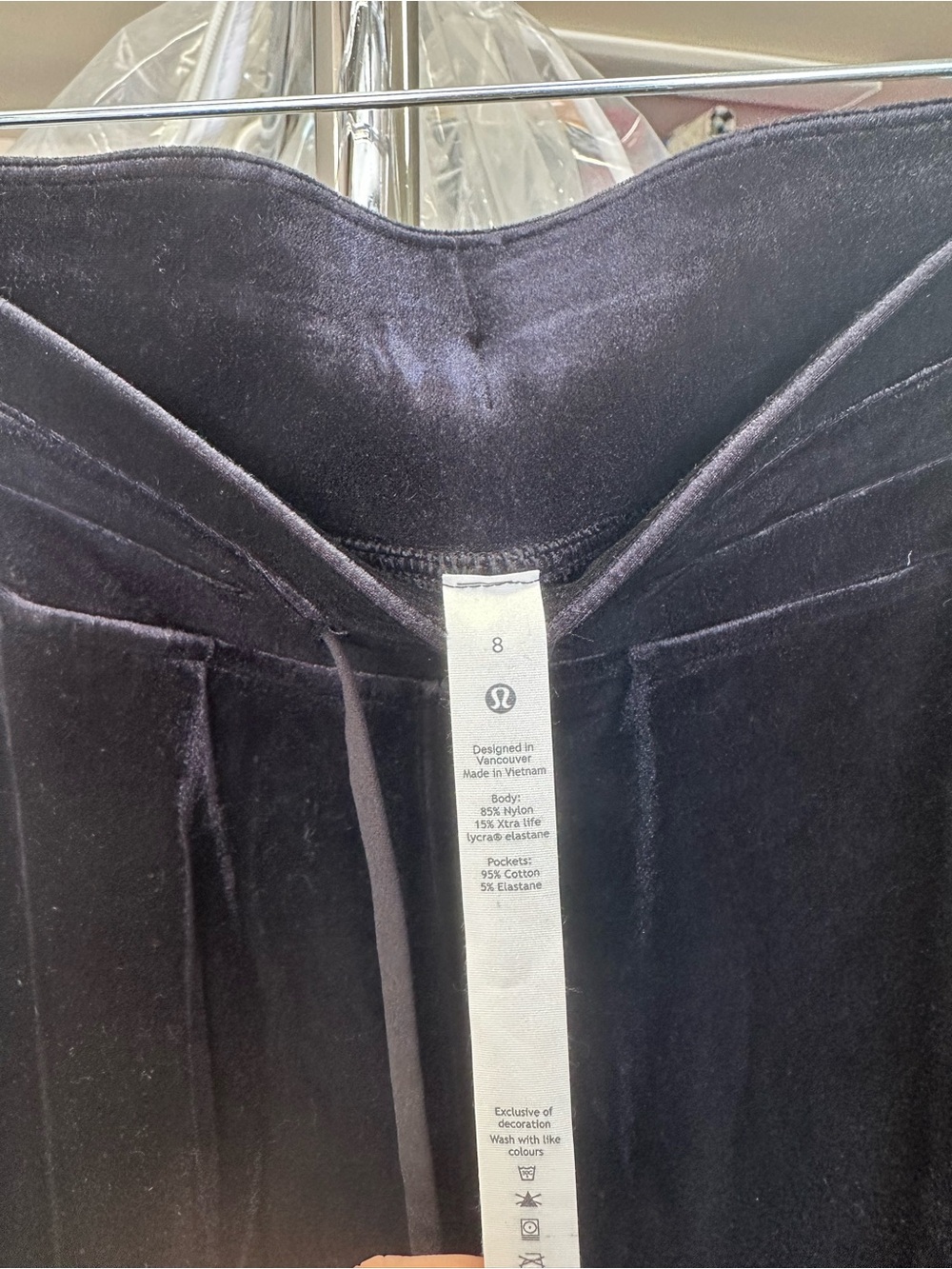 lululemon athletica Black Velvet Track Joggers - Picture 3 of 4